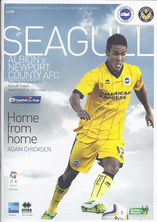 Brighton & Hove Albion FC v Newport County